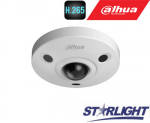 FishEye 360&deg; 4K IP kam.12MP(4000x3000) STARLIGHT STARVIS sensor. 25fps, H.265, IR, IP67, IK10, PoE