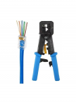 Tinklo užspaudimo replės SWTP003 perki&scaron;amoms jungtims (RJ45/RJ12 8P/6P/4P)