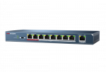 9 prievadų, 8 PoE komutatorius Hikvision DS-3E0109P-E(C)