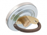 Bimetalinis termometras ATh 63 ST (0-120&deg;C) su spyruokle