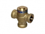 Grįžtamo srauto termostatinis vožtuvas 3/4"F (70&deg;C, art. 740)