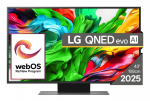 TV Set|LG|43 |4K/Smart|3840x2160|Wireless LAN|Bluetooth|webOS|Black|43QNED86A3C