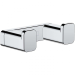 Dvigubas rank&scaron;luosčių kabliukas Hansgrohe AddStoris 41755000, chromo