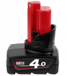 Akumuliatorius MILWAUKEE 12 V 4,0 Ah M12 B4