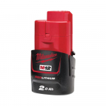 Akumuliatorius MILWAUKEE 12 V 2,0 Ah M12 B2