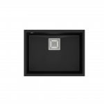 Plautuvė Quadron DAVID 50 HQD5542U7-BS, 550x420x225 anglies juoda/plieno