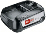 Akumuliatorius BOSCH PBA 18V 2.5Ah W-B (1600A005B0)