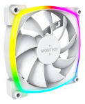 CASE FAN 120MM/AX120 PWM WHITE 3 IN 1 MONTECH