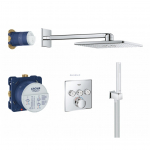 Grohe Grohtherm SmartControl Cube potinkinis termostatinis du&scaron;o komplektas, 34706000