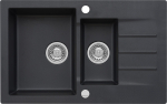 Plautuvė KERNAU KGS A 6079 1,5B1D BLACK METALLIC