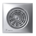 Ventiliatorius SOLER&PALAU SILENT-100 CZ SILVER, 5210415500