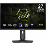 LCD Monitor|MSI|27 |2560 x 1440 pixels|Wide Quad HD|Native aspect ratio 16:9|LCD|Flat|MAG274QPFX32