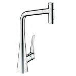 Virtuvinis mai&scaron;ytuvas su i&scaron;traukiama žarna Hansgrohe Metris Select M 73820000