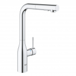 Virtuvės plautuvės mai&scaron;ytuvas su i&scaron;traukiama žarna Grohe Essence, 30270000, chromas
