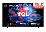 TV Set|TCL|75 |4K Ultra HD|3840 x 2160 pixels|Flat|16:9|DLED|75V6C
