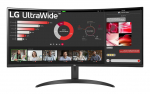 LCD Monitor|LG|34 |Curved/21 : 9|Panel VA|3440x1440|21:9|100 Hz|5 ms|Tilt|34WR50QK-B
