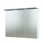Spintelė su veidrodžiu ALLEGRO 90 cm blizgiai pilka, 2 LED, IP44 1104607