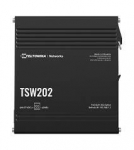 Switch|TELTONIKA|TSW202|Type L2|2xSFP|8xRJ45|PoE+ ports 8|240 Watts|TSW202