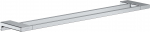 Dvigubas vonios rank&scaron;luosčių laikiklis Hansgrohe AddStoris 41743000, chromo