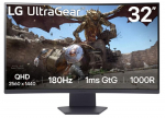 LCD Monitor|LG|32GS60QC-B|32 |Gaming/Curved|Panel VA|2560x1440|16:9|180 Hz|Matte|1 ms|Tilt|32GS60QC-B