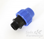 PP ECO Sujungimas 32mm vamzdžiui ir 1&rdquo; i&scaron;orinis sriegis