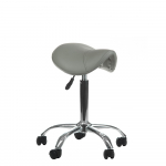 Meistro kėdė balno tipo, BD-9909, pilka