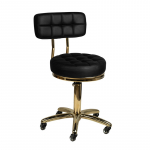 Meistro kėdė su atlo&scaron;u Gold AM-961, juoda