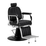 Barber krėslas Gabbiano Elias, juodas