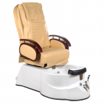 SPA pedikiūro krėslas BR-3820D, kreminė
