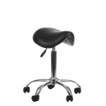 Meistro kėdė balno tipo, BD-9909, juoda