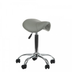 Meistro kėdė balno tipo BD-9909, pilka