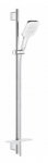 Rainshower SmartActive Cube 130 du&scaron;o komplektas 3 srovės, 1000mm, žarna 1750mm, 9,5L/min, baltas 26587LS0