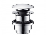 Push-open waste set for basin and bidet mixers 50100000