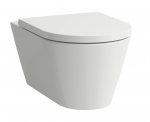 Kartell Rimless pakabinamas WC, silent flush be dangčio, 370 x 545 x 340 mm, baltas H8213310000001