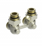 RLV-KB lH dalies vožtuvas, RLV-KB, 15, Kampinis , Kvs value - 1.4 m&sup3;/h, R 1/2", G 3/4 003L0394