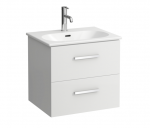 Spintelė Avin su praustuvu Lua Slim, 600 mm, baltas H8610834771041