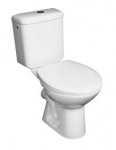 Zeta pastat. WC, be dangčio, 90 gr., įvadas i&scaron; apačios, baltas H8253960002421