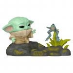 Funko Pop! Deluxe Star Wars - The Mandalorian Grogu with Frog #721