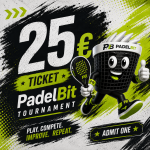PadelBit Padel Tournament Ticket (25&euro;) (Copy)