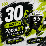 PadelBit Padel Tournament Ticket (30&euro;)