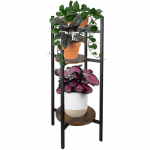 Metalinis gėlių stovas 81x27 cm su 3 lygiais
