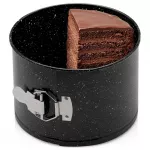 Atsegama kepimo forma su granitine danga, juoda, 18 &times; 18 &times; 12 cm