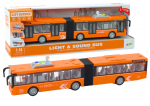 Miesto autobusas 1:16 su &scaron;viesomis ir garsais