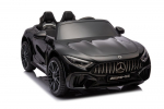 Dvivietis vaiki&scaron;kas elektromobilis Lean Cars Mercedes AMG SL63, juodas