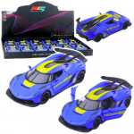 Metalinis sportinis automobilis 1:32 su atidaromomis durimis