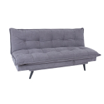 Sofa-lova su click-clack mechanizmu, pilka, 193 x 92 x 89 cm