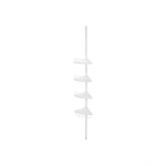 Songmics teleskopinis vonios lentynėlių stovas 85-305 cm