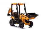 Vienvietis JCB akumuliatorinis ekskavatorius su geltonu kau&scaron;u Lean Cars