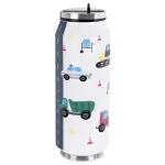 Termo puodelis su vakuumine izoliacija, baltas, 400 ml