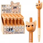 Gelinis ra&scaron;iklis su &scaron;uniuku, mėlynas, 0.5 mm